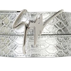 NWT GIUSEPPE ZANOTTI signature buckle belt